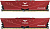   DIMM TEAMGROUP T-Force Vulcan Z 16GB (8GB x2) DDR4-3200 Red (TLZRD416G3200HC16CDC01)