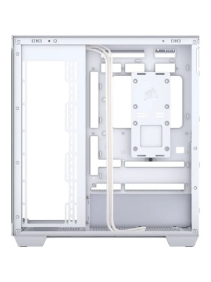 ������ Corsair 3500X, Midi-Tower, TG, no fan, 2xUSB-A 3.2, 1xUSB 3.2 Type-C, E-ATX, ATX, mATX, mITX White
