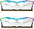   48GB (2x24GB) TEAMGROUP T-Force Delta RGB, FF4D548G8200HC38EDC01, DDR5, 8200MHz CL38 (38-49-49-84) 1.45V, White