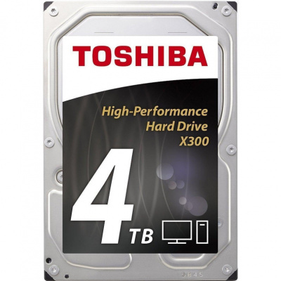   Toshiba X300 3.5" 4Tb SATA-III, 128Mb, 7200rpm HDWE140EZSTA Rtl